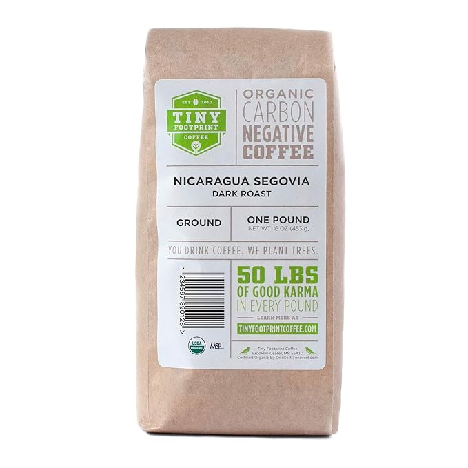 Tiny Footprint Coffee Nicaragua Segovia Dark Roast