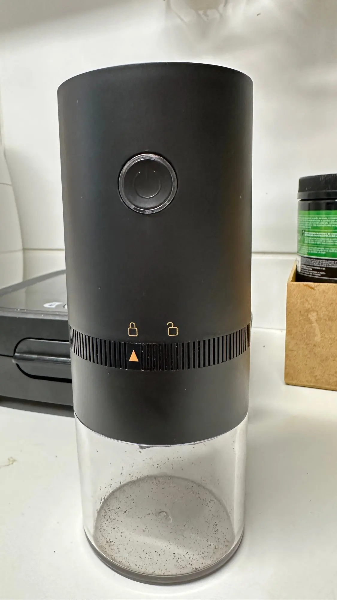 Rechargeable Electric Coffee Grinder photo review