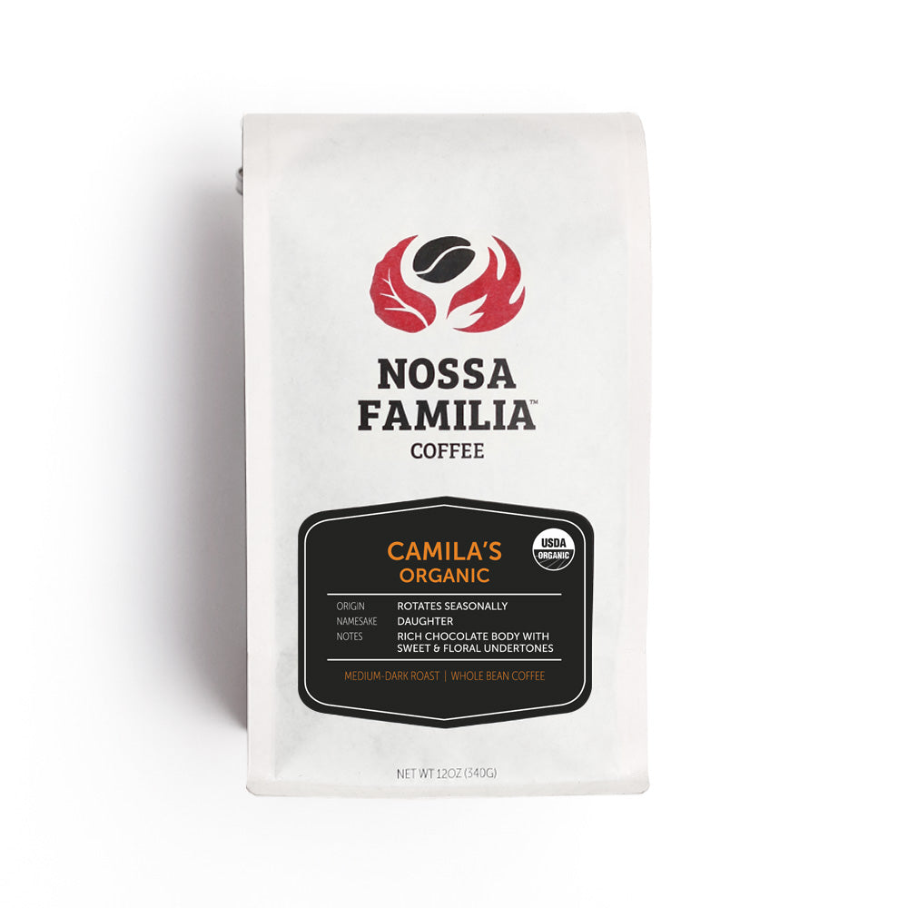 Nossa Familia Camila’s Organic Coffee