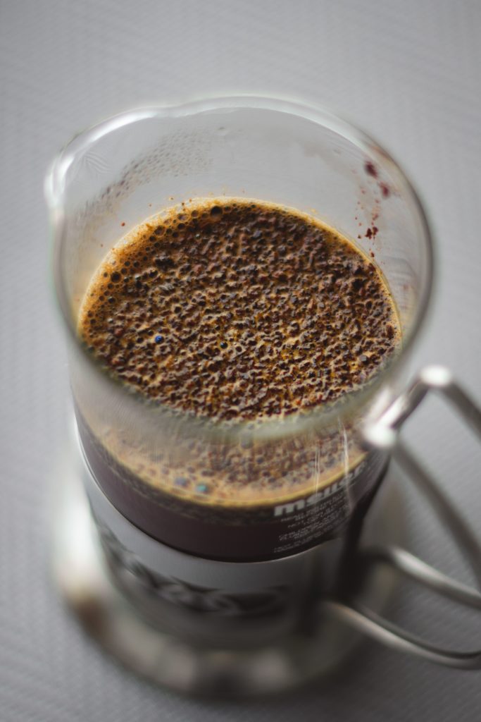 Using the best french press ratio of coffee and water, we get the perfect cup of coffee.