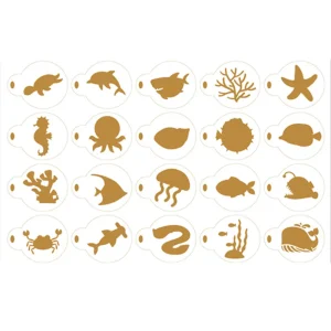 20-Pc Coffee Stencil Set S1e400b89d3b2421893500b4e0b64c62ac