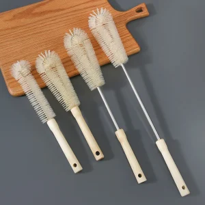 Coffee Cup Cleaning Brush Cup Brush Cleaning Long Handle Wooden Handle Nylon Bristles Small Brush Cup Cleaning Bottle Brush 3273 1