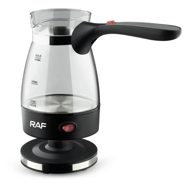 600w Electric Coffee Maker Turkey Coffee Pot Glass Italian Mocha Pot Greek Turkish Coffee Machine Easy 2