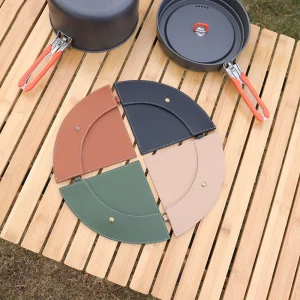 Leather Paper Filter Holder Pu Leather Coffee Filter Paper Storage Bag For Coffee Dripper Waterproof Coffee Filters Holder Pouch Outdoor 1