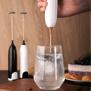 Minimalist Handheld Milk Frother Mini Milk Frother Handheld Foam Maker For Lattes Whisk Coffee Cappuccino Frappe Matcha Hot Chocolate Egg 1