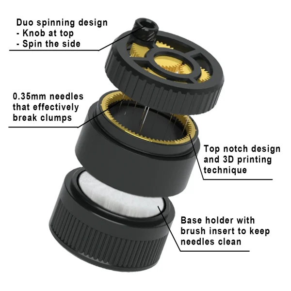 Planetary Spinning Gear Spirograph Espresso Wdt Tool Spinner 3